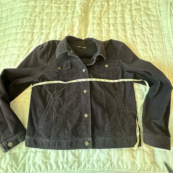 Ralph Lauren Corduroy Jean Jacket - Dark Plum - Picture 6 of 7